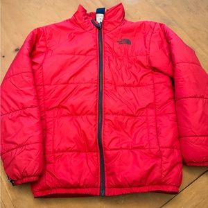 Boys North Face Puffer Coat